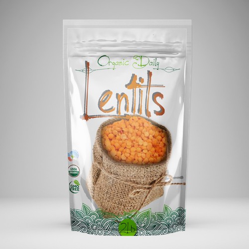 Lentils bag 