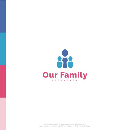 Logo concept for family documents app