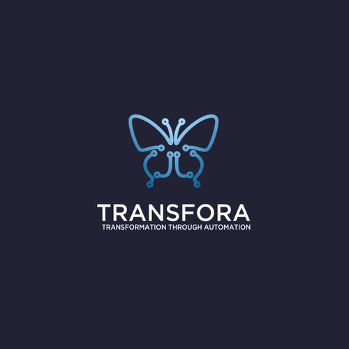 Transfora - Logo for an online service to automate business processes