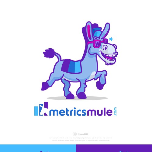 Fun Mule logo for MetricsMule.