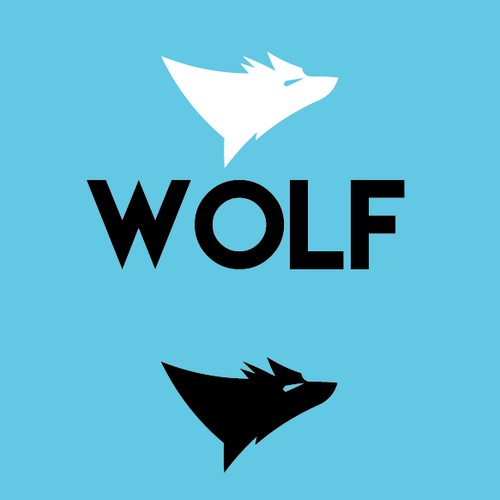 Create a FLAT logo for WOLF - The Next HUGE Social App - SiliconValley Start-up