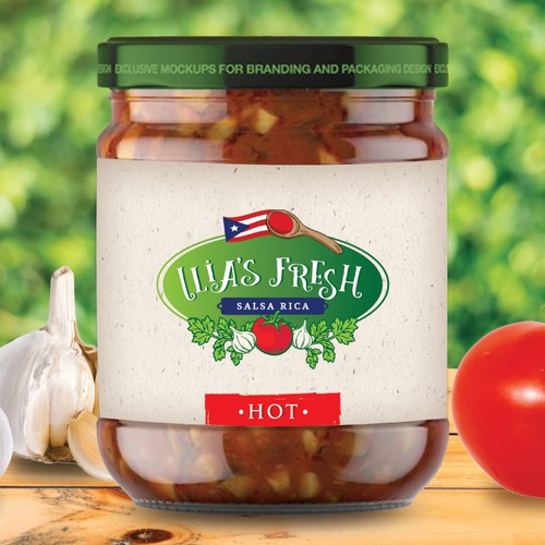 Ilia's Fresh Salsa Logo