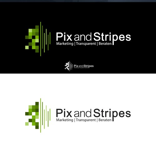 Winning design for Pix and Stripes