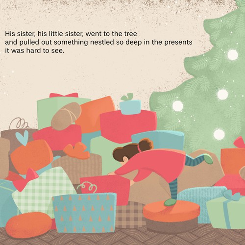 The Boy Who Couldn't Wait for Christmas illustration