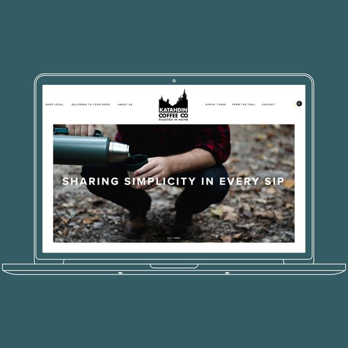 Website and Branding for Katahdin Coffee Co.