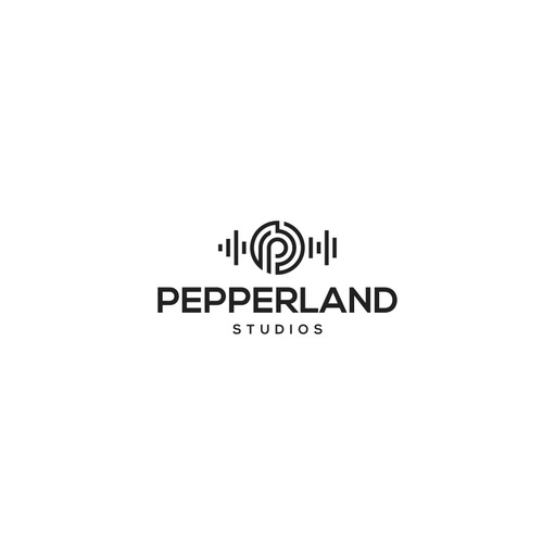 Podcast studio logo