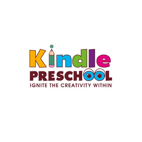 Kindle Preschool needs a fun, cool logo