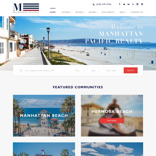 Manhattan Pacific Realty homepage