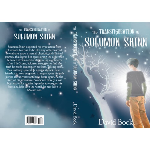 Middle grade/YA fiction Book Cover: The Transfiguration of SolomonShinn