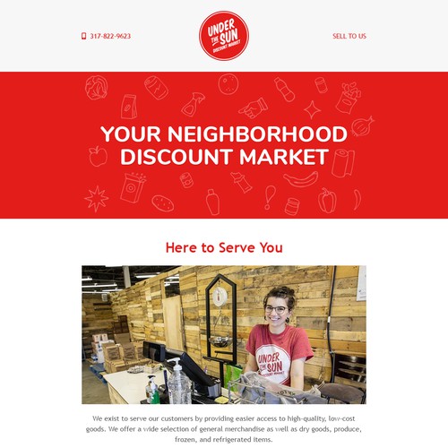 Red Email Design