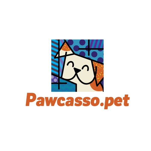 Logo for pet paint product 