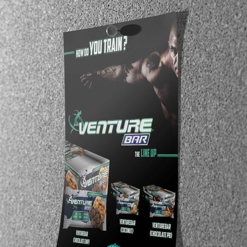 Flyer for venture bar