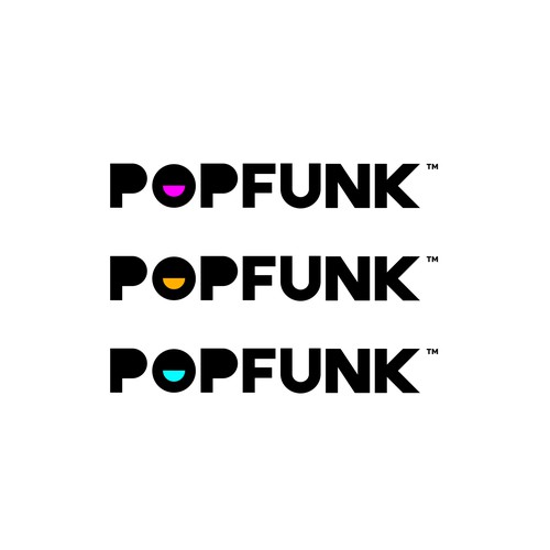 Funky, simple and strong logo design for POPFUNK. 
