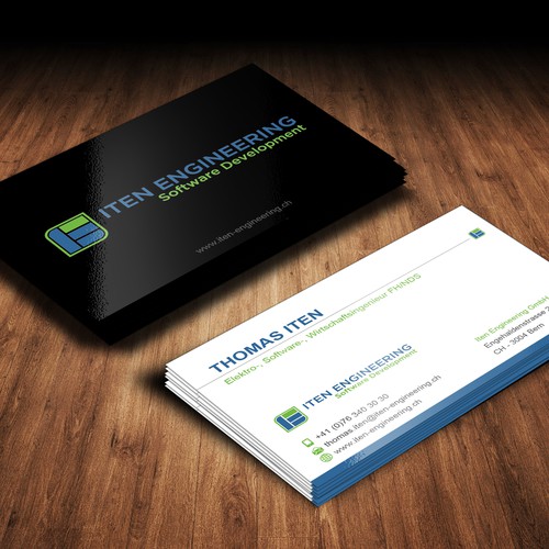 Iten Engineering Business Card