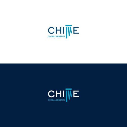 Wind chime logo concept