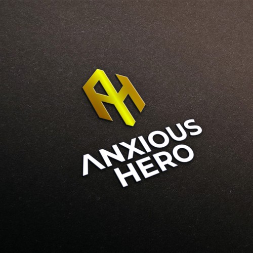 Logo Concept for : Anxious Hero