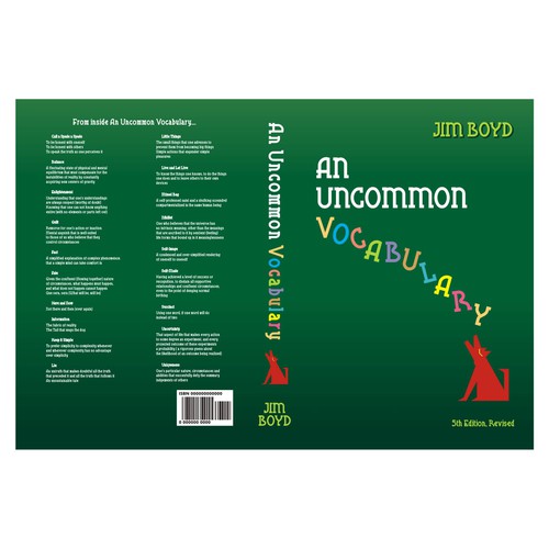 Book Cover of An Uncommon Vocabulary 