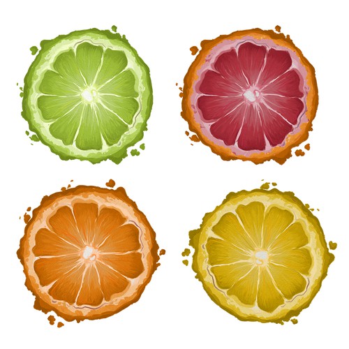 Citrus Fruit Icons