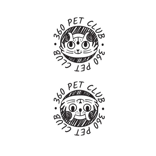 Logo for pet accessories online shop
