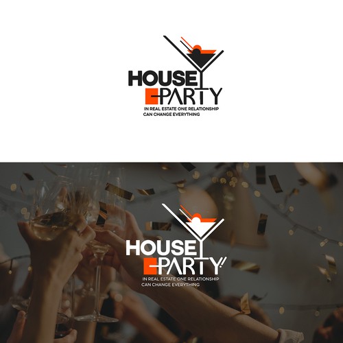 Logo for exclusive party / Real Estate