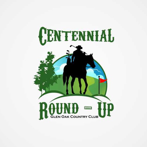 100th Annual Round-Up Logo