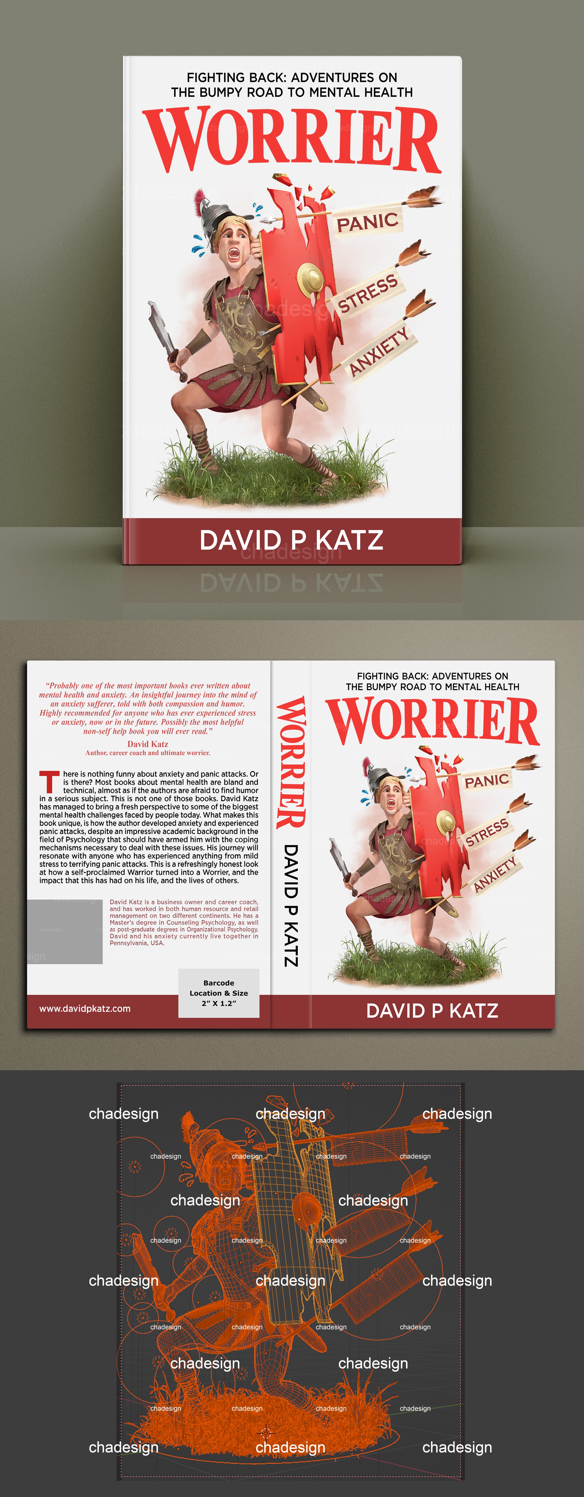Book cover - WORRIER - 2ND STAGE
