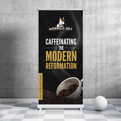 Coffee Company Trade Show Banner