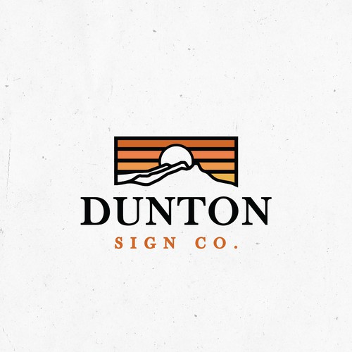 Dunton sign co. logo