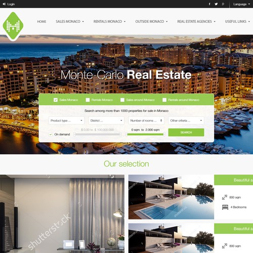 Redesign Real Estate Portal/Website