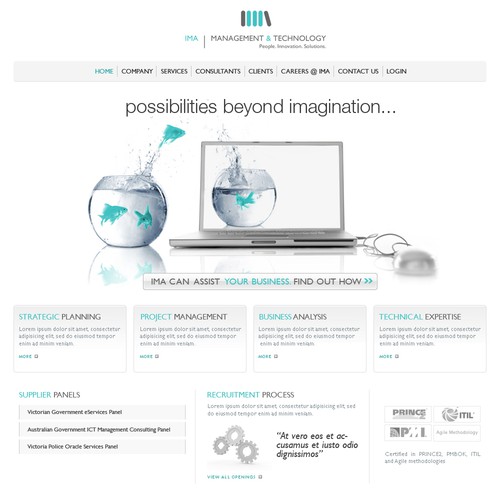 Website design