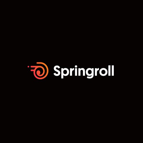 Springroll Logo Design
