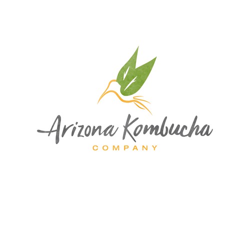 Minimalist logo for Arizona Kombucha Compant