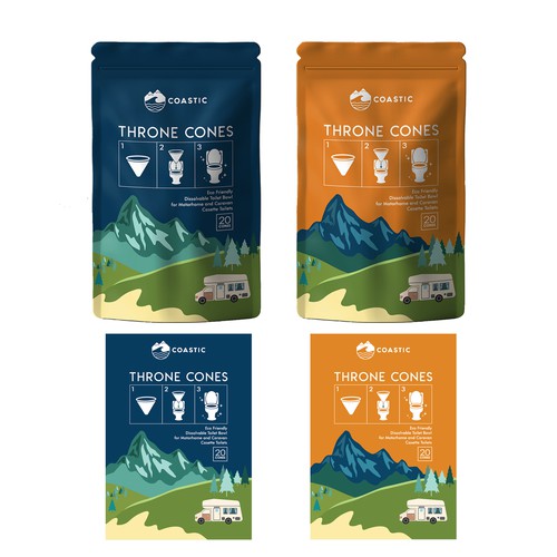 Pouch packaging design