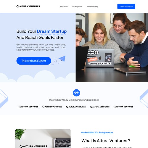 Startup Web Design