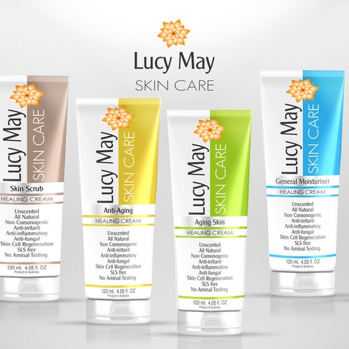Design a Professional Funky New Cosmetic Cream Label