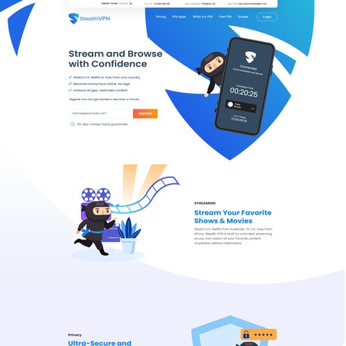 Landing Page Design