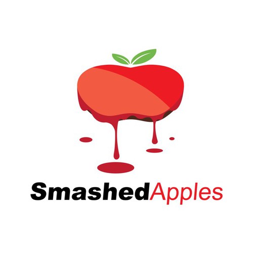 Smashed Apples Logo Design