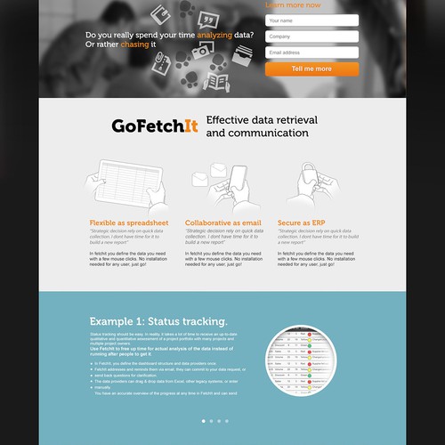 Go Fetch It needs a new landing page