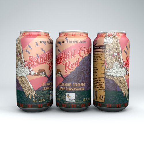 Beer Can Art Featuring Local Bird