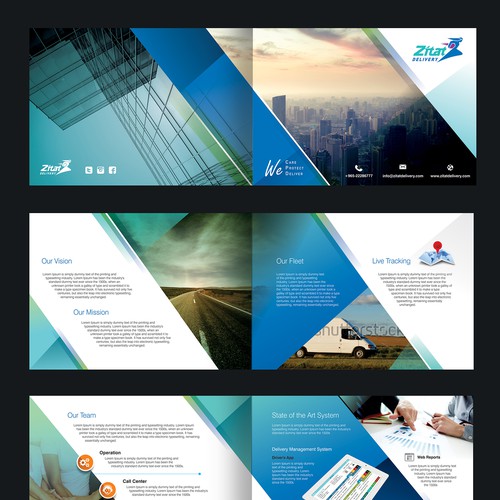 Delivery Services brochure