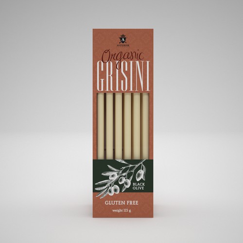 Organic GRISINI Packaging