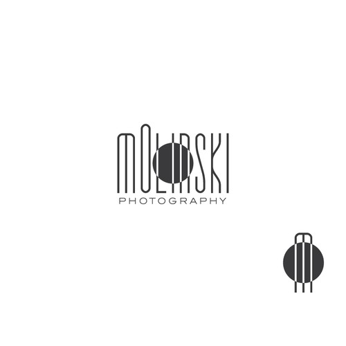 Create a capturing logo for Molinski Photography