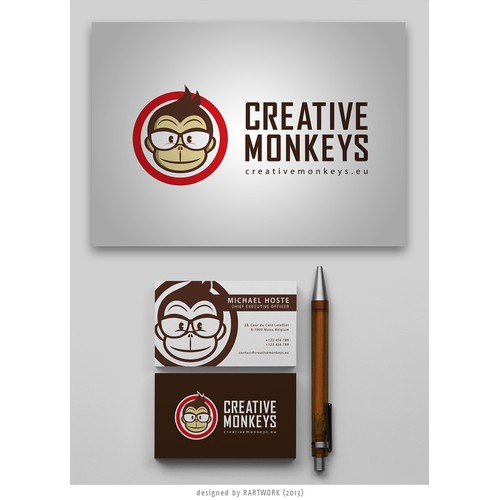 Create The Next Logo and Business Card for Creative Monkeys