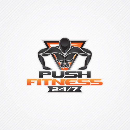 push fitness 24/7 needs a new logo