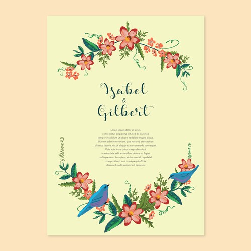 Wedding Card Design