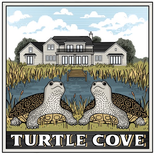 Turtle Cove - Colored