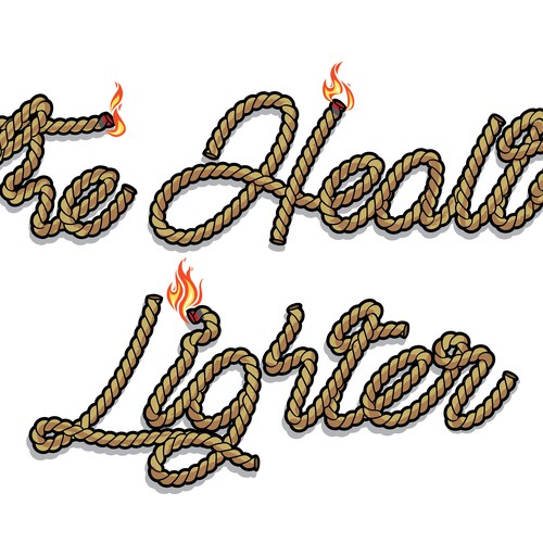 Logo design for The Healthy Lighter