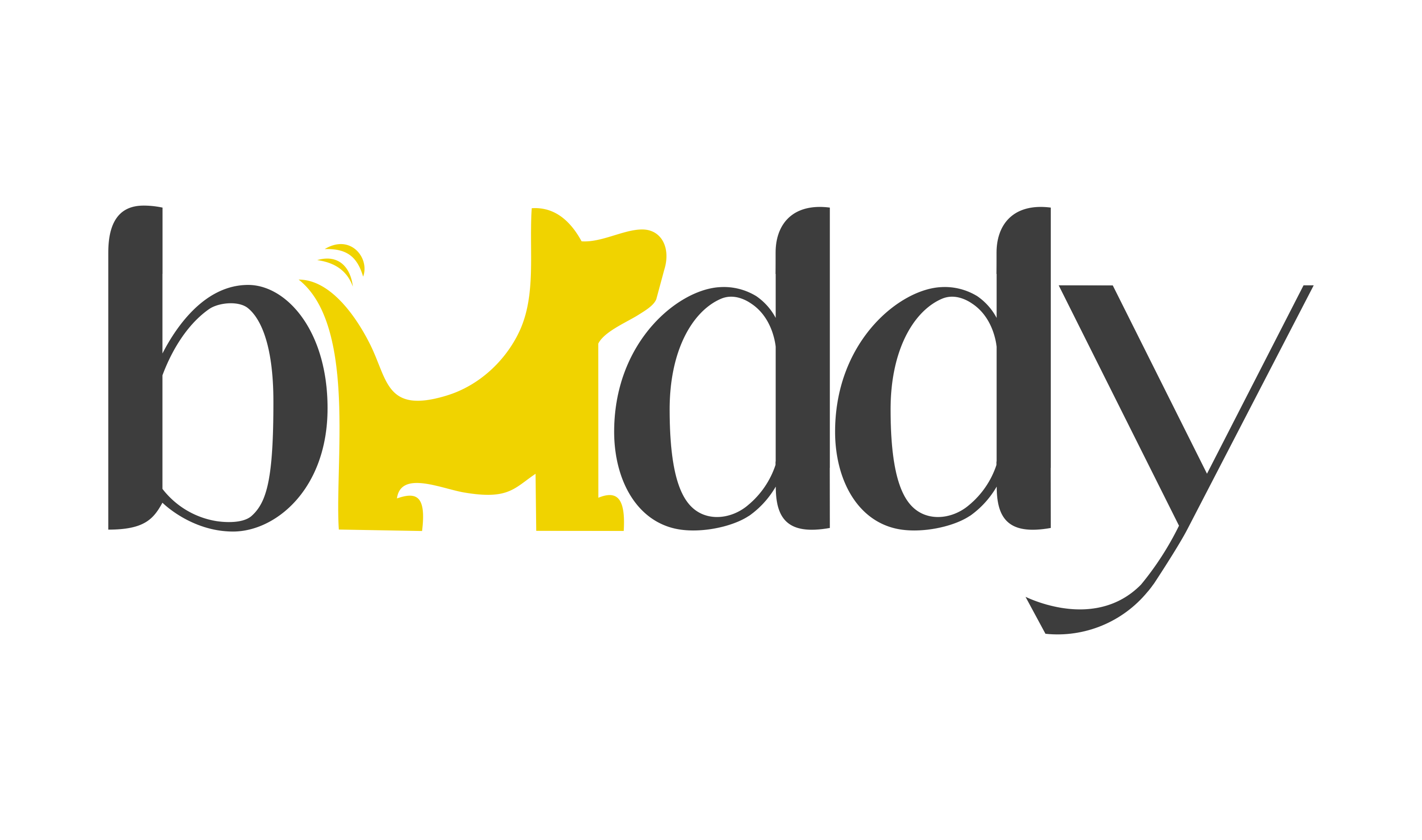 A fun cool dog app logo