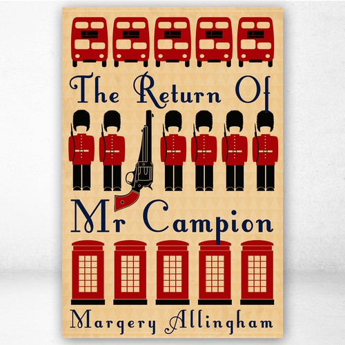 The Return of Mr Campion - Fun Retro Crime Cover