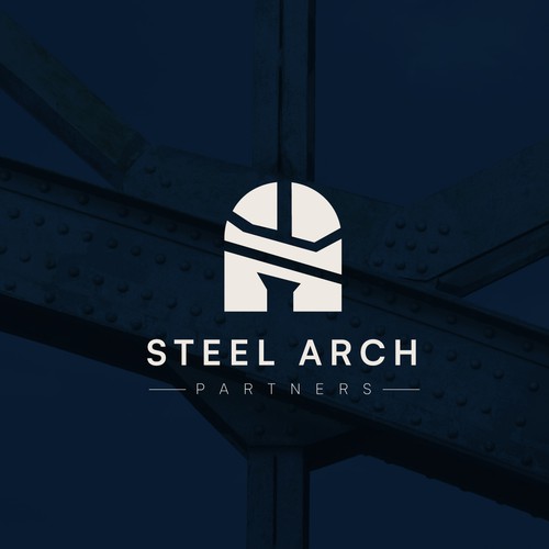 Logo Design for "STEEL ARCH PARTNERS" an Architectural Brand